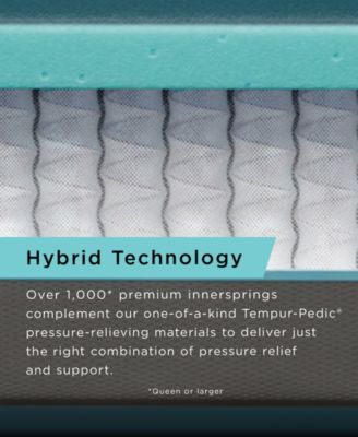 ProAdapt 2.0 12" Medium Hybrid Memory Foam Mattress Set - King