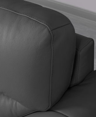 70" Top Grain Leather Loveseat