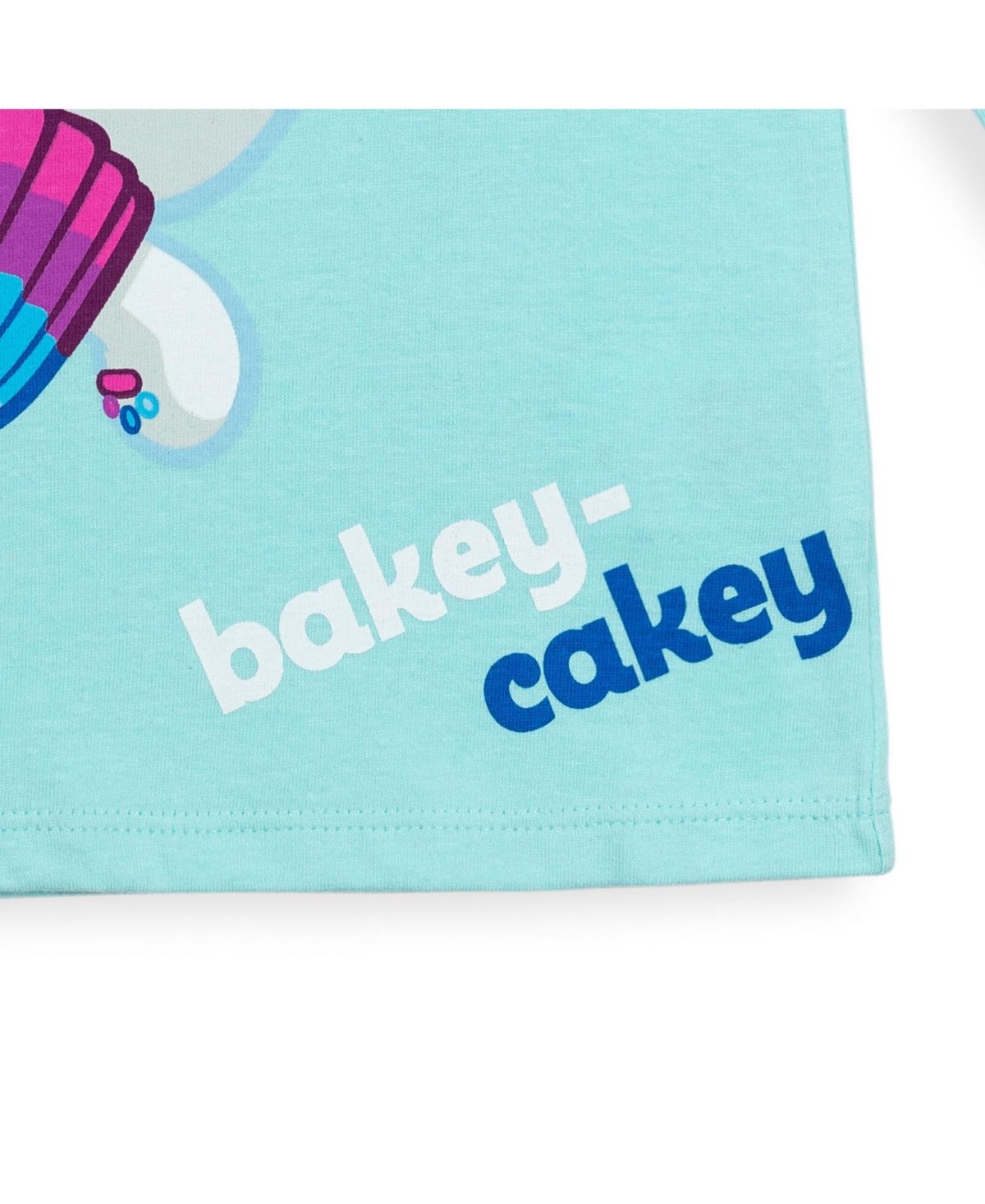 Dreamworks Gabby's Dollhouse Girls MerCat Cakey Cat Kitty Fairy Pandy Paws 2 Pack T-Shirts to -blue