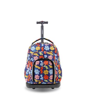 Boys Lollipop 16" Rolling Backpack with Insulated Lunch Bag