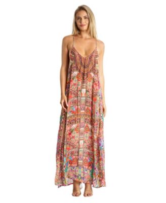 Women's Scoop neck t- back maxi dress