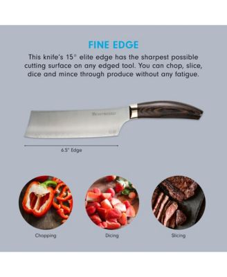 Kawashima Nakiri Knife, 6.5"