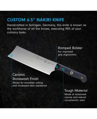 Custom Nakiri Knife, 6.5”