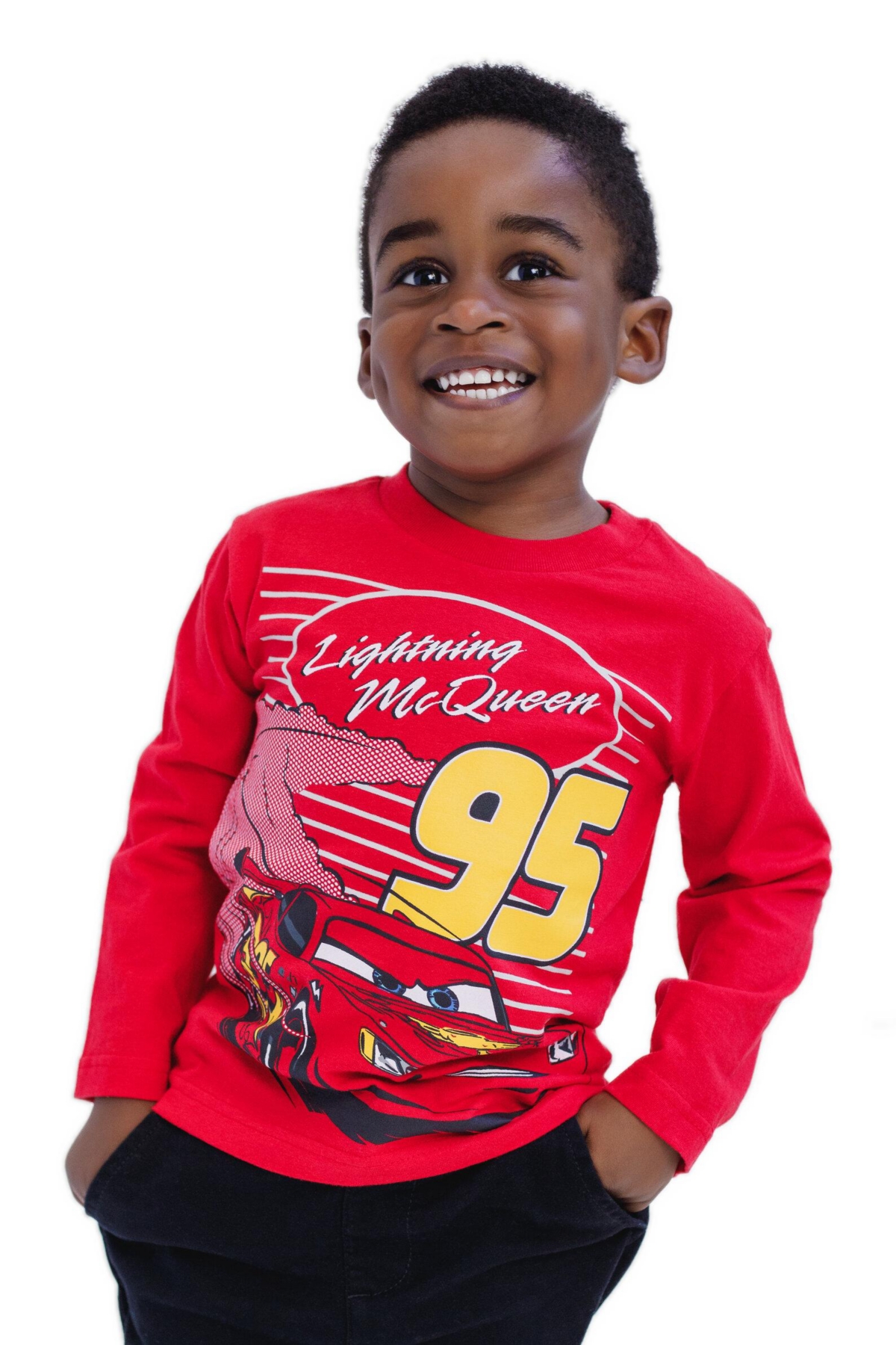 Disney Boys Toy Story Cars Lion King Guard Mickey Mouse 2 Pack Cosplay Long Sleeve T-Shirts to