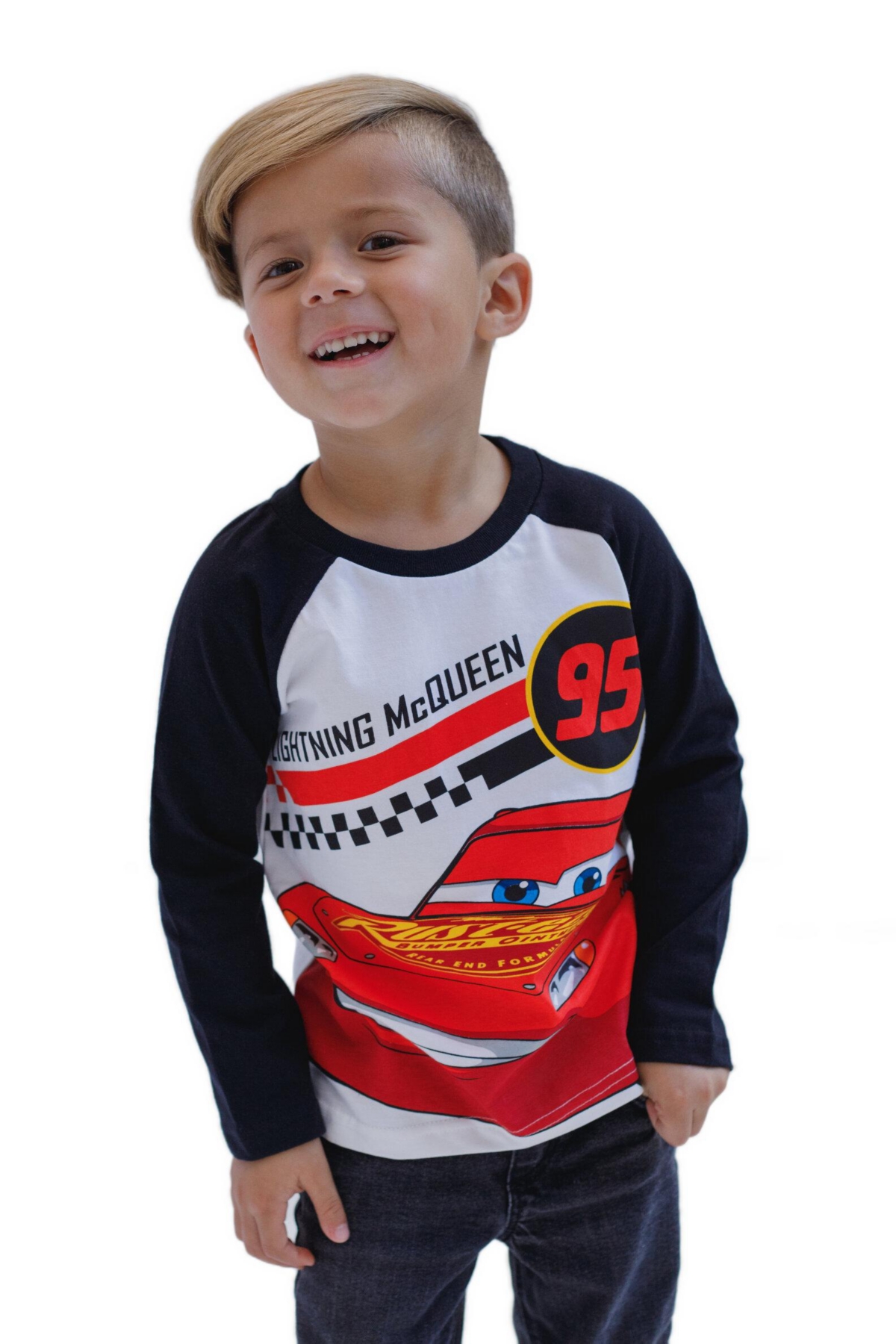 Disney Boys Toy Story Cars Lion King Guard Mickey Mouse 2 Pack Cosplay Long Sleeve T-Shirts to