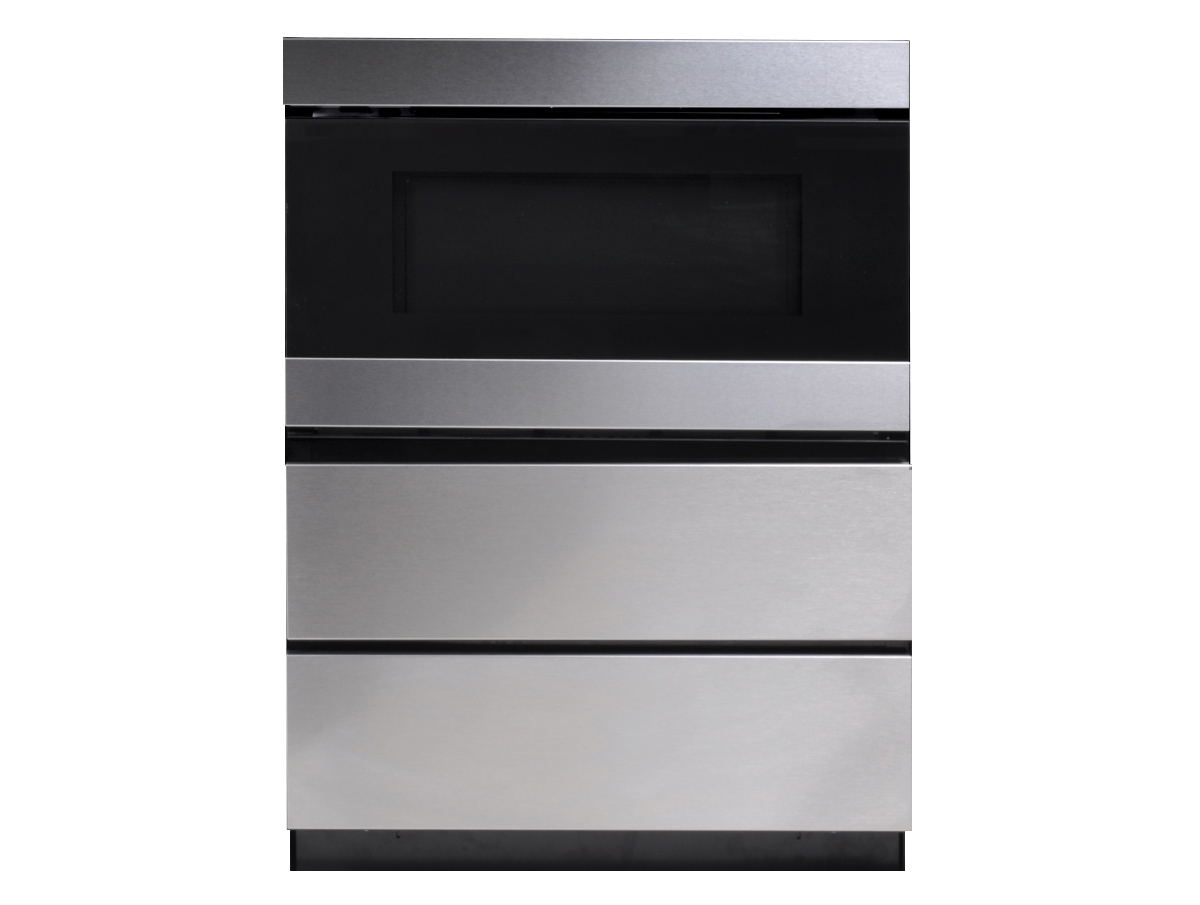 Sharp 24 in. Under the Counter Microwave Drawer Oven Pedestal