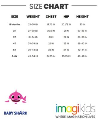 Baby Girls Pinkfong Shark T-Shirt