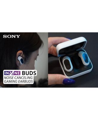 WFG700N/W INZONE Buds Truly Wireless Noise Canceling Gaming Earbuds Bundle