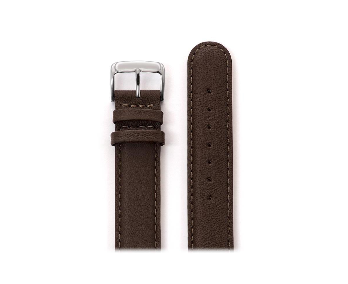 Men's Pepe Leather Band 18mm Brown - Open Brown