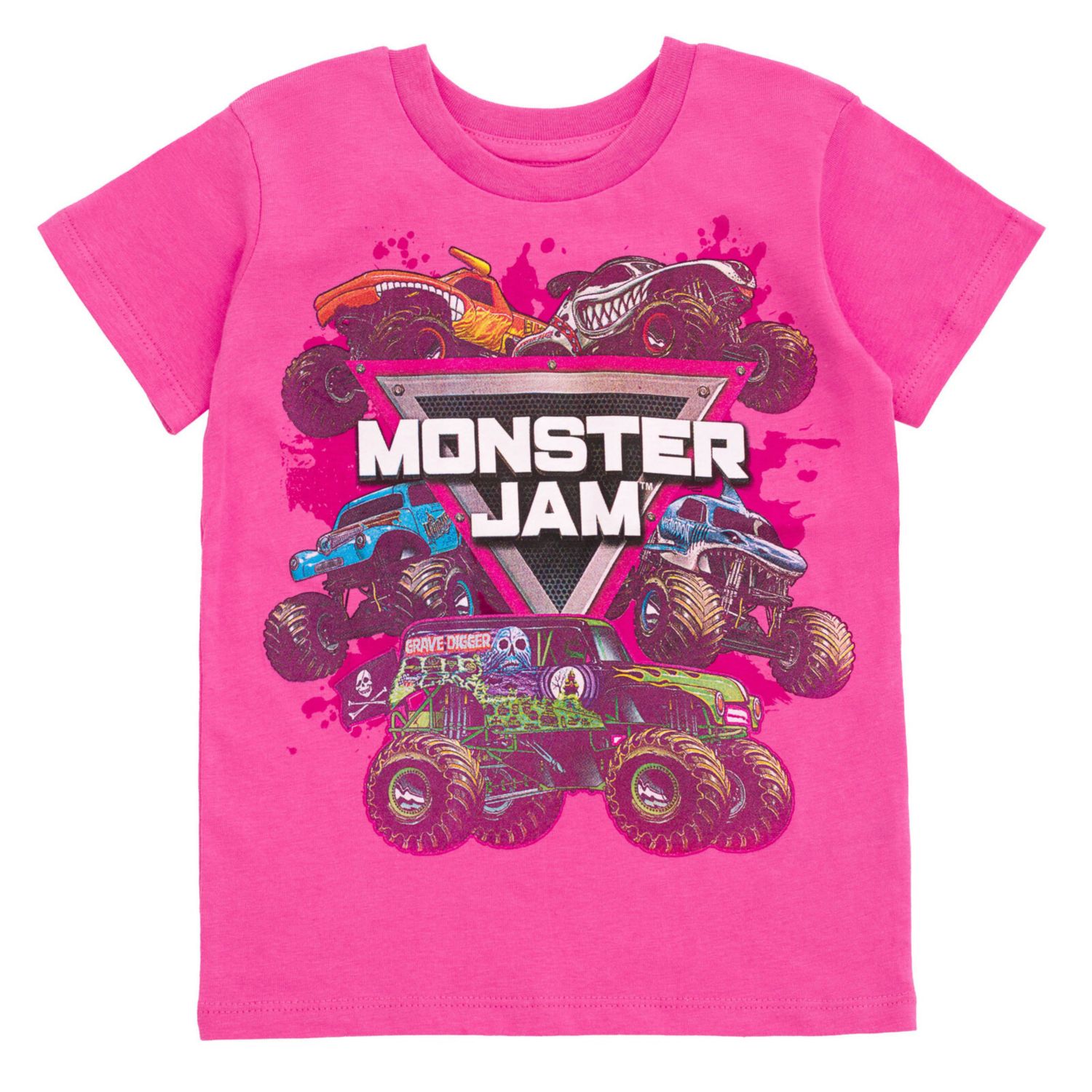 Toddler Girls 2T-5T 2-Pack Short Sleeve Graphic T-Shirts