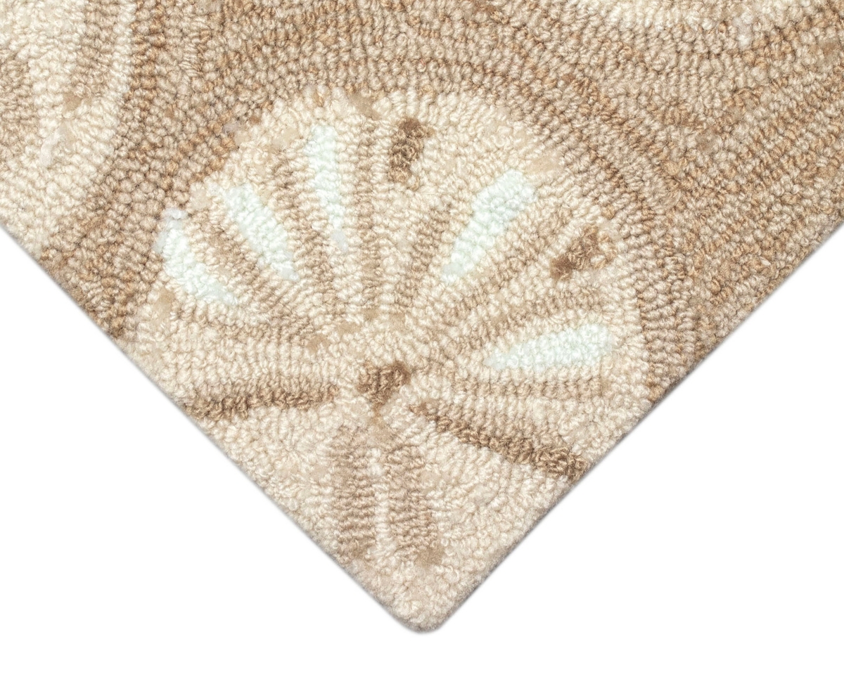 Liora Manne Capri Sea Biscuit 3'6"x5'6" Area Rug In Camel