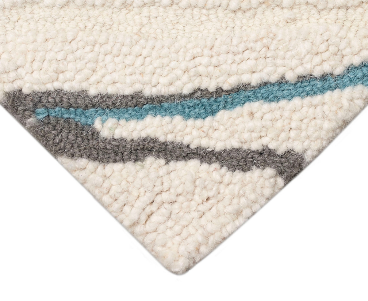 Liora Manne Horizon Ribbons 5'x7'6" Area Rug In Ivory
