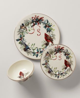 Winter Greetings Place Setting Bowls, Set of 4