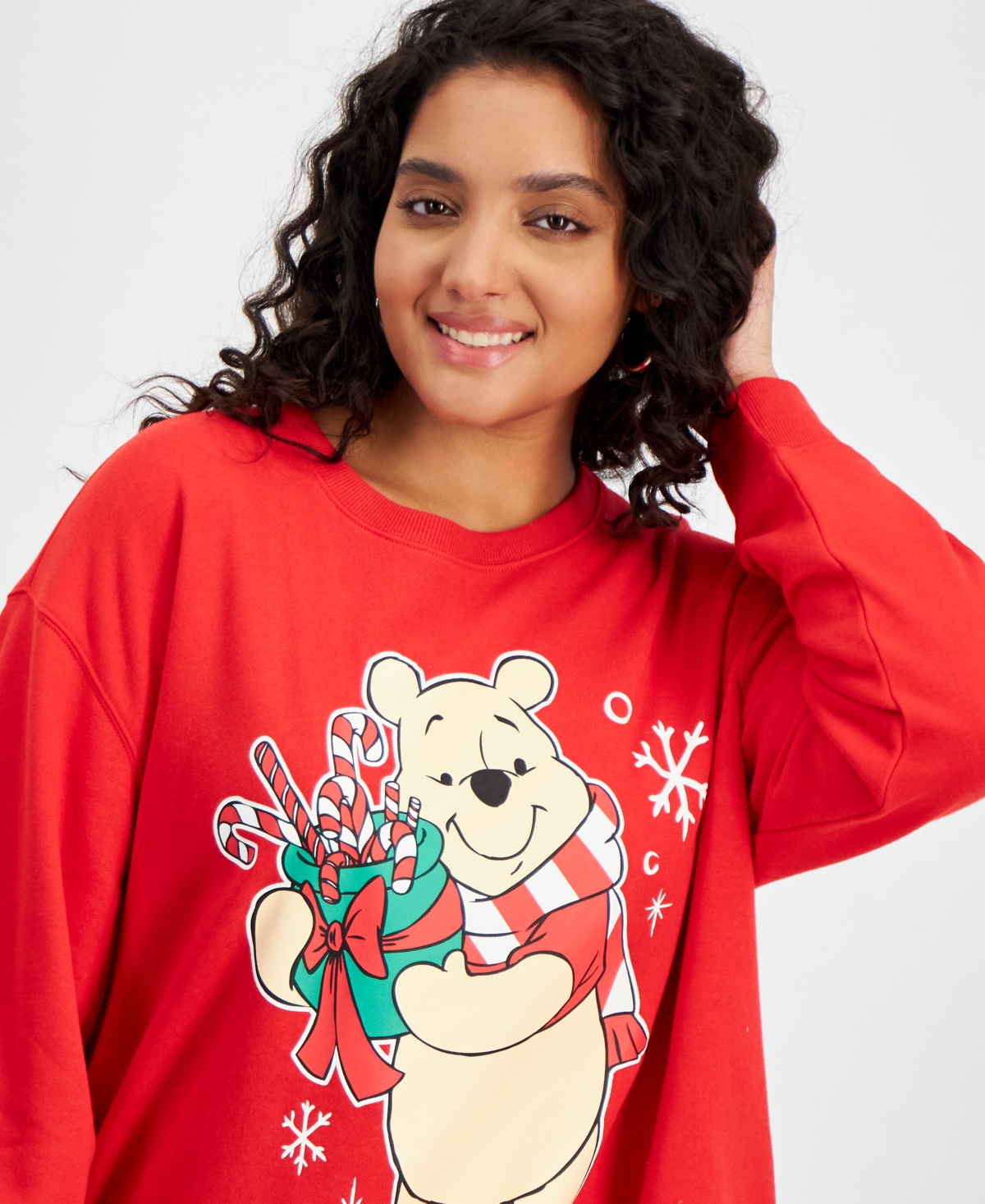 Disney Trendy Plus Size Winnie the Pooh Sweatshirt