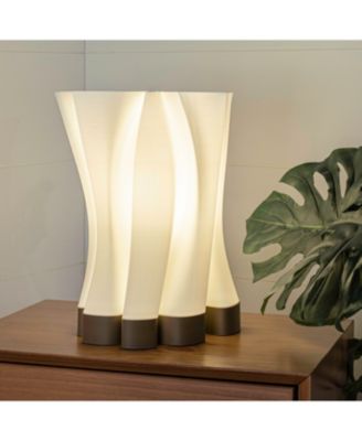 Flame Modern Bohemian Plant-Based PLA 3D Printed Dimmable LED Table Lamp