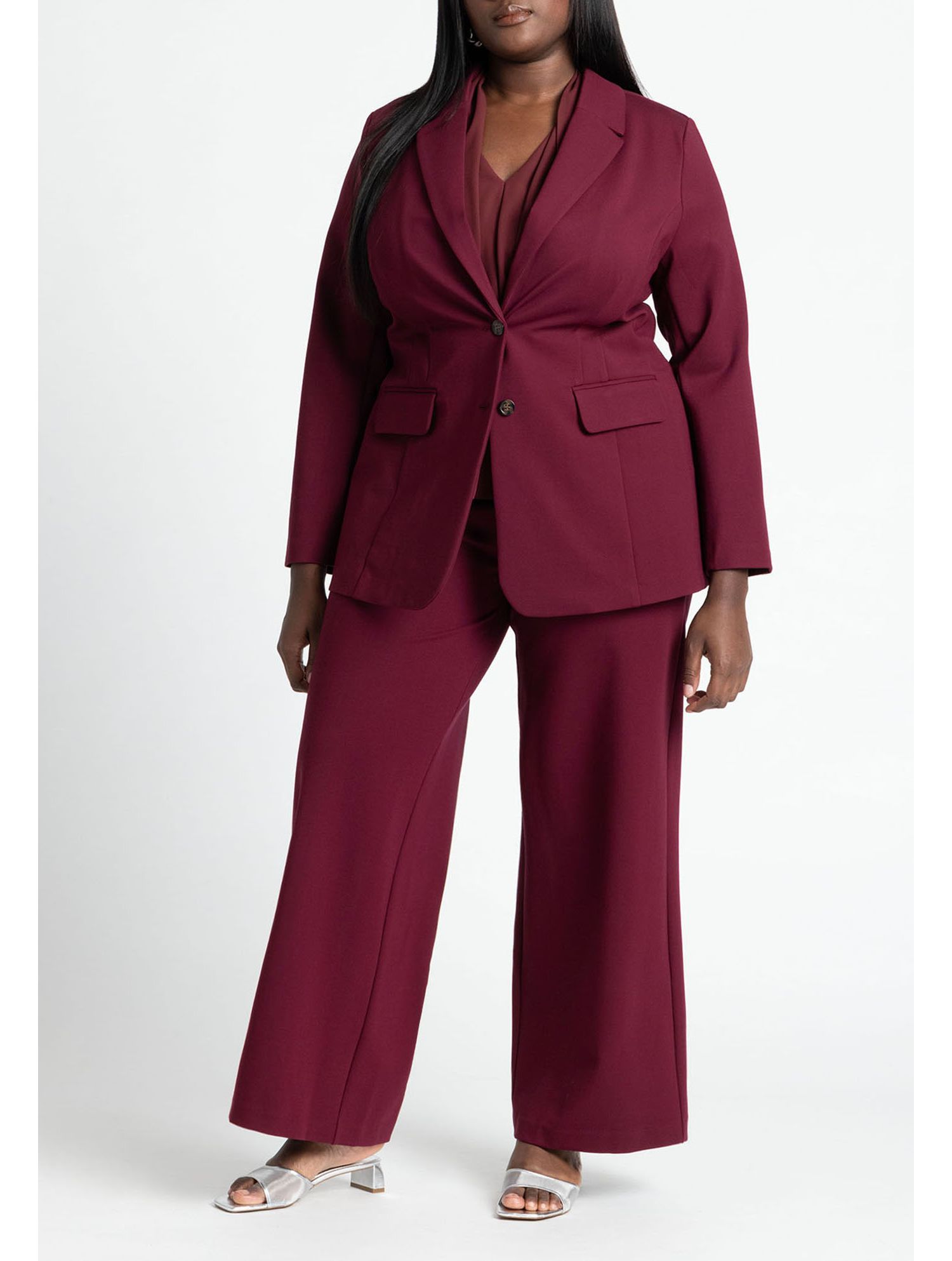 Women's The Ultimate Stretch Long Two Button Blazer