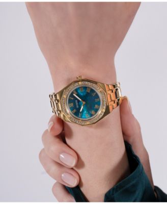 Women's Analog Gold Stainless Steel Watch 36mm