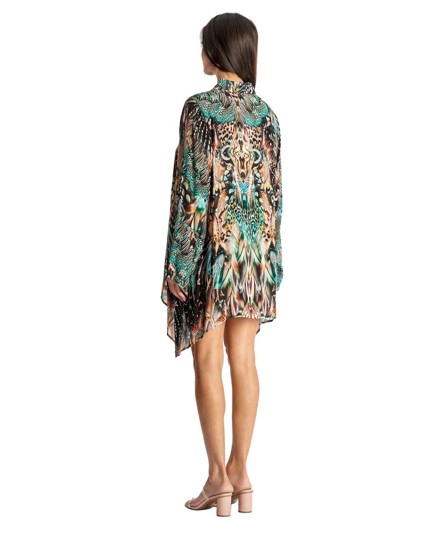 Women's Short Buttoned Overshirt