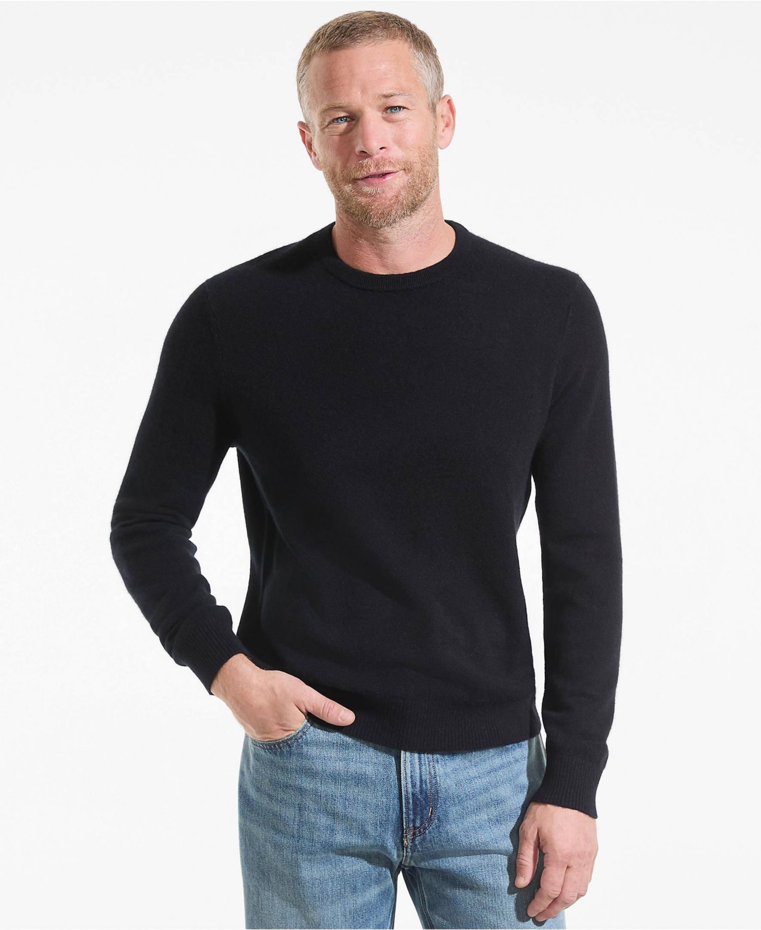Men's Fine Gauge Cashmere Sweater