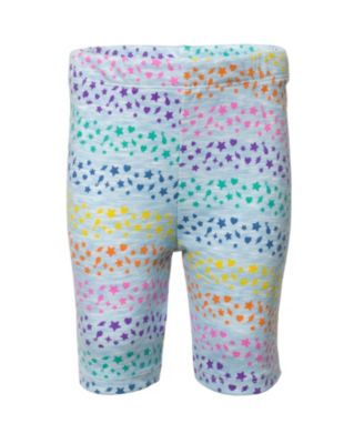 Little Girls My Pony Short Sleeve T-Shirt and Bike Shorts Set