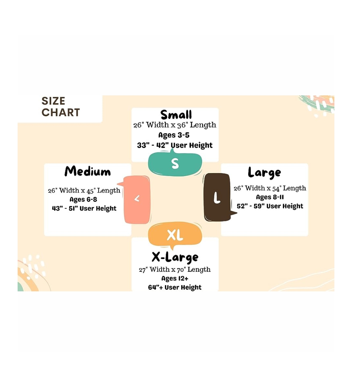 Bintiva Sensory Hug Full Body Socks - Extra Large