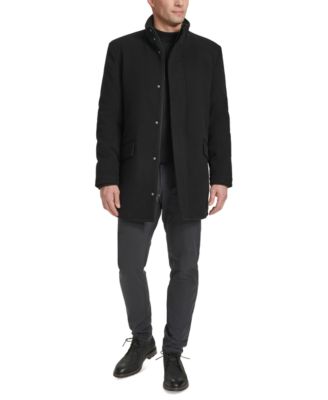 Men's Full-Zip Stand-Collar Car Coat