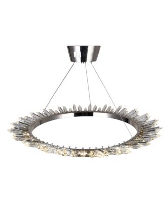 4" Metal Arctic Queen LED Up Chandelier