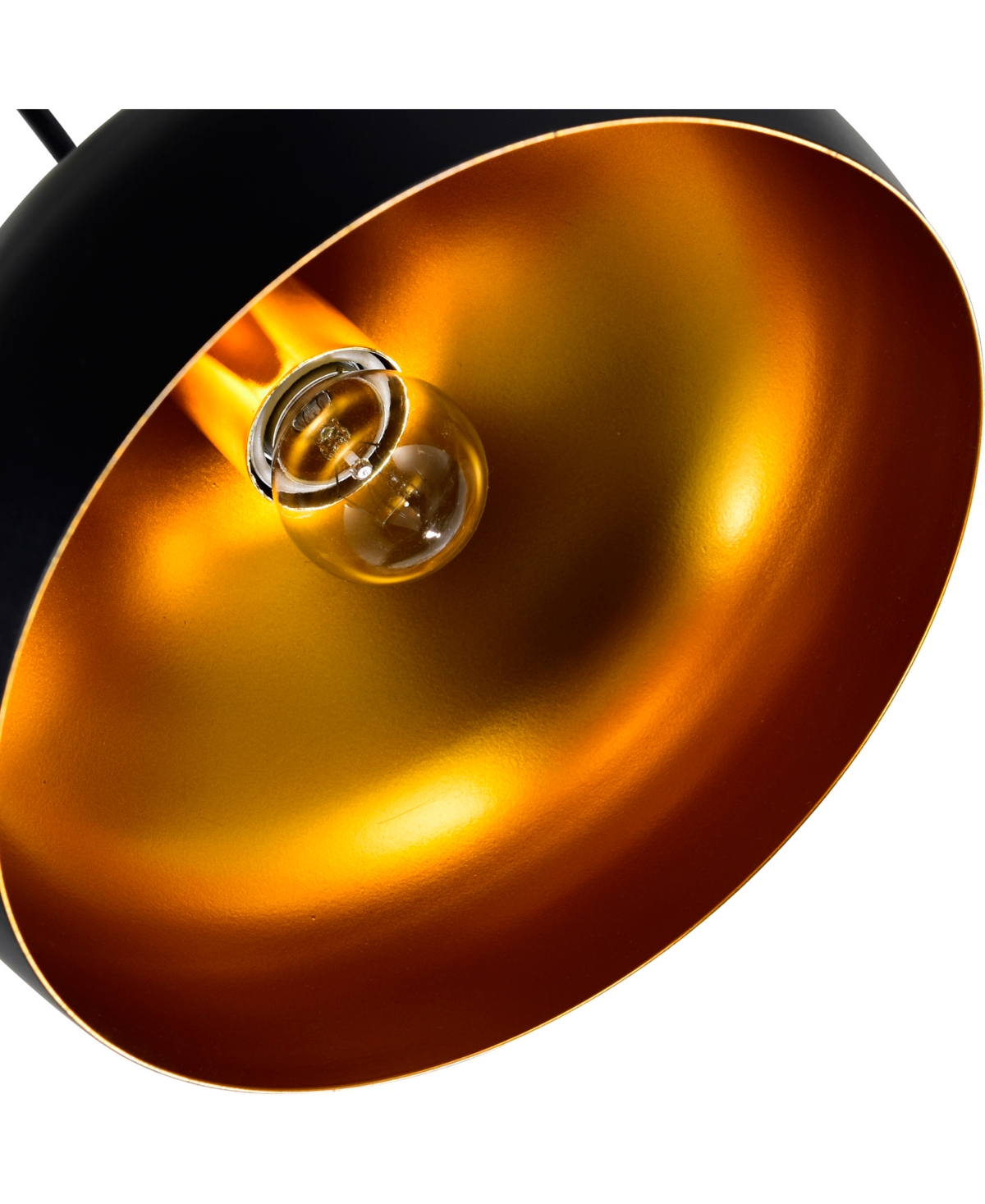 Shop Cwi Lighting 9" Metal Dynamic 1 Light Down Pendant In Black