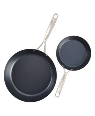 Mixed Material 12-Piece Professional Grade Cookware Set with Baking Sheets – Stainless Steel, Carbon Steel & Aluminum