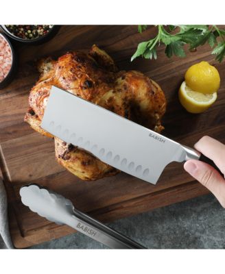 High-Carbon 1.4116 German Steel 6.5 Inch Full Tang, Forged Clever Knife