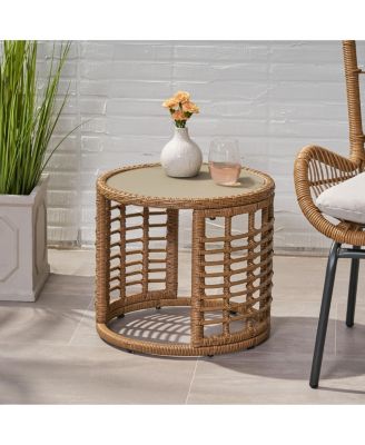 Streamdale Stylish Side Table for Refreshing Summer Drinks