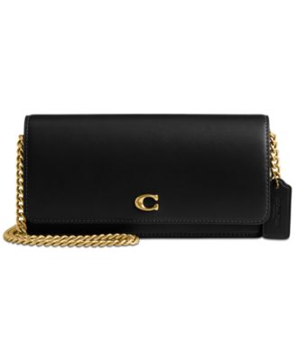 ★Coach Evie Long Wallet with Chain 関税込★ COACH Refined Leather Evie Long Wallet with Chain - Macy's