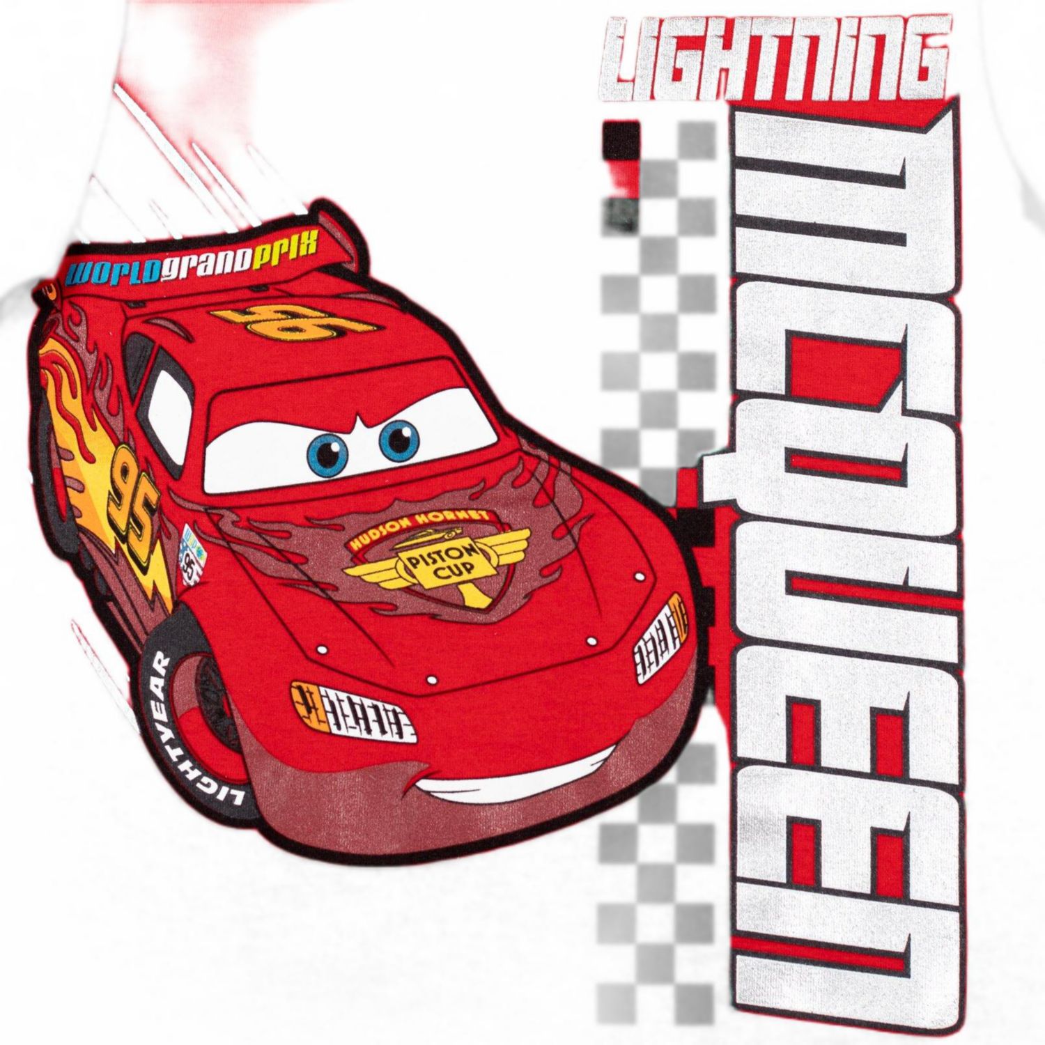 Lightning McQueen Boys' (6-12)2-Pack Short Sleeve T-Shirts