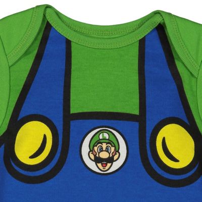 Nintendo Baby Boys SUPER MARIO Bodysuit and Hat Set