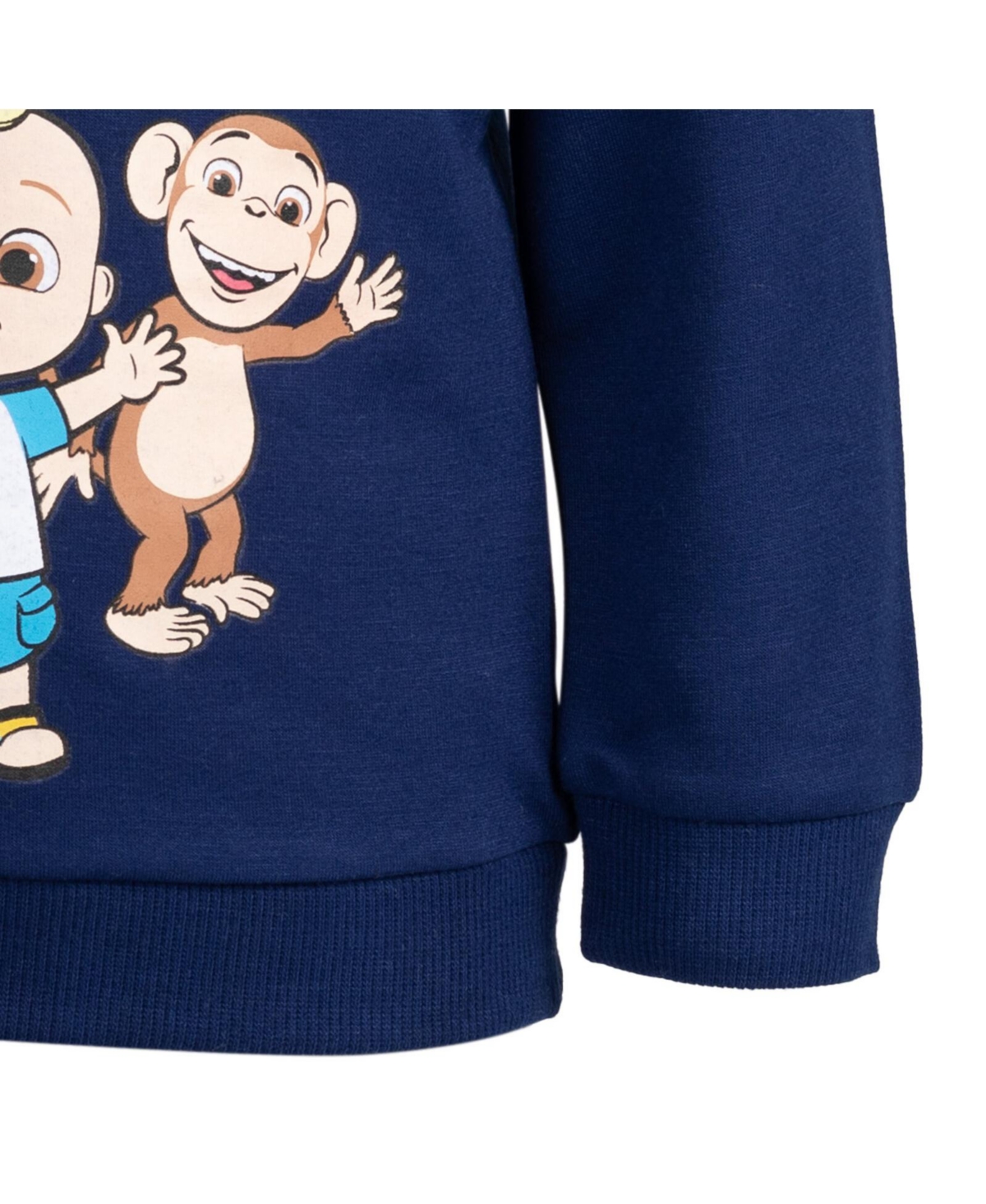 CoComelon Baby Boys Jj Kiki Cat Mochi Cody Sweatshirt and Jogger Pants Set to -gray