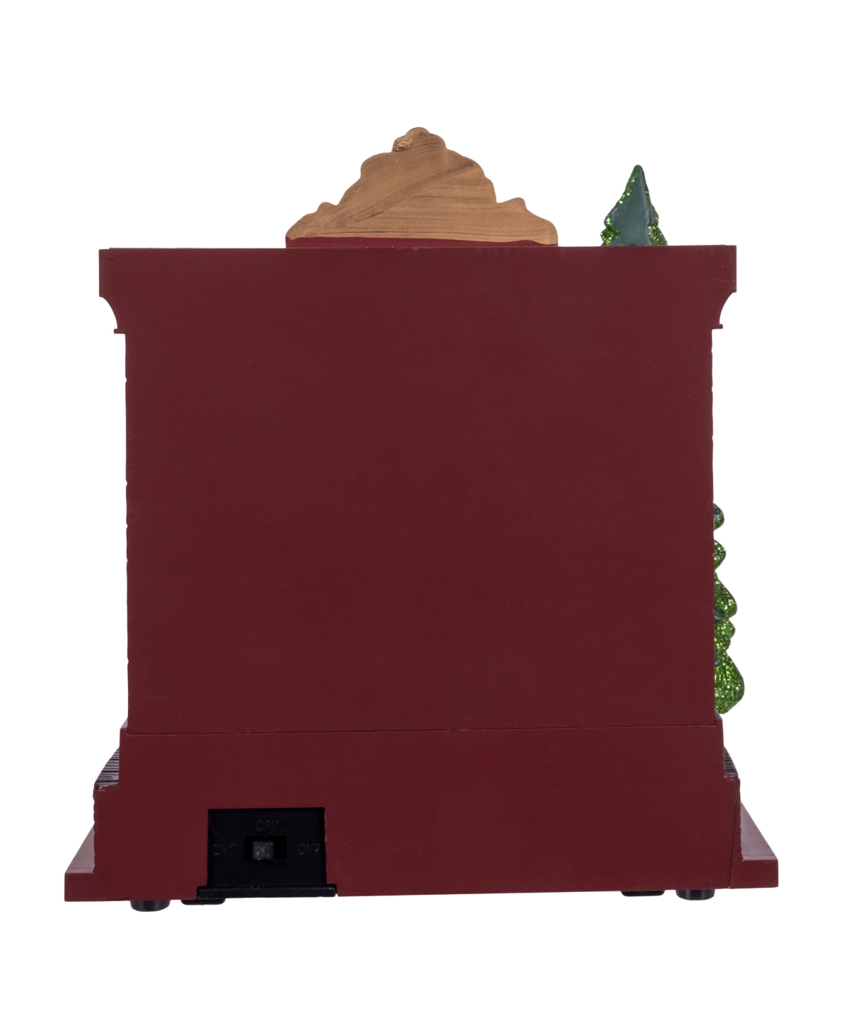 Kurt Adler Peanuts Battery-operated Musical Fireplace Table Piece, 6 Inches In Multicolored
