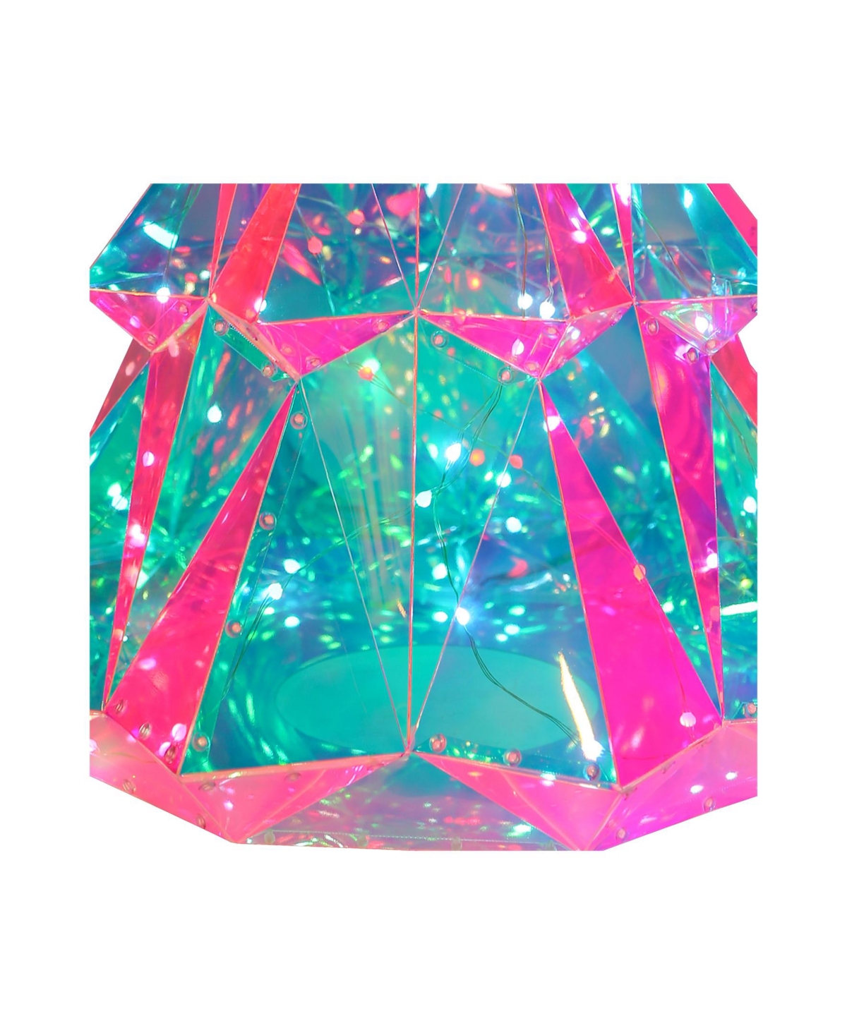 Kurt Adler 25.5-inch Pre-lit Multifunction Rgb Smart Holographic Christmas Tree In Multicolored