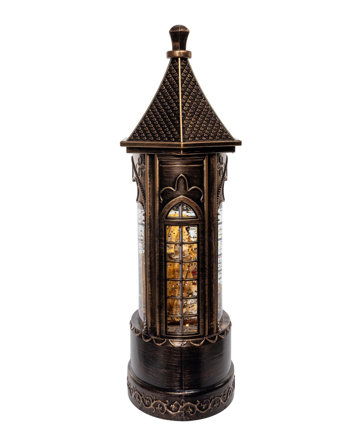 Kurt Adler 11.5-Inch Battery Operated Lighted Nativity Water Lantern