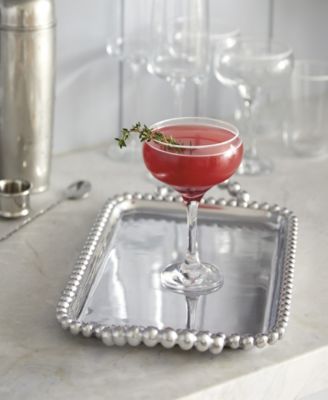 Pearled Medium Service Tray