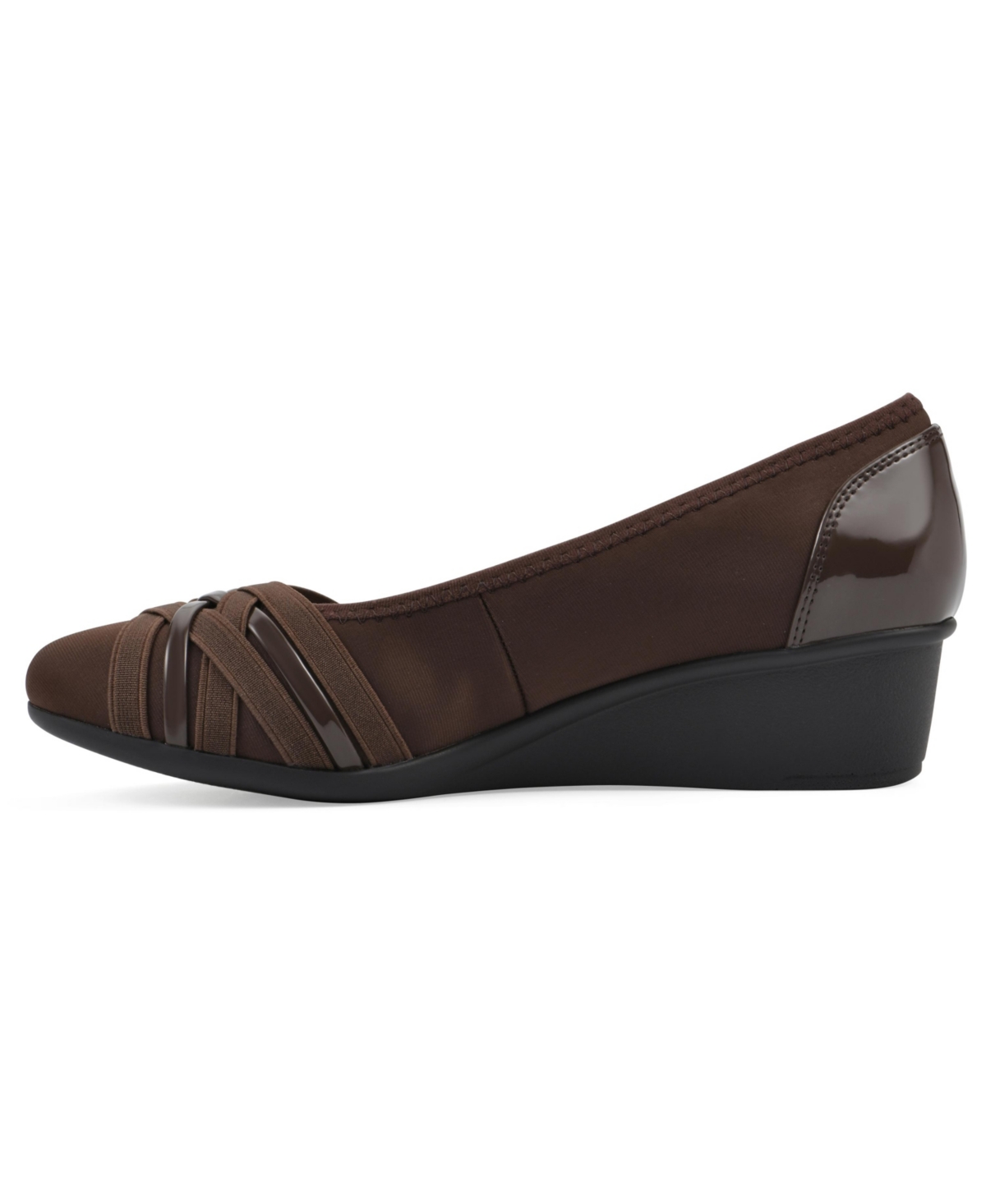 Cliffs By White Mountain Women's Bowie Wedge Shoe In Brown