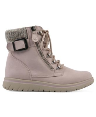 Cliffs by White Mountain Women's Hearten Lace-Up Boots