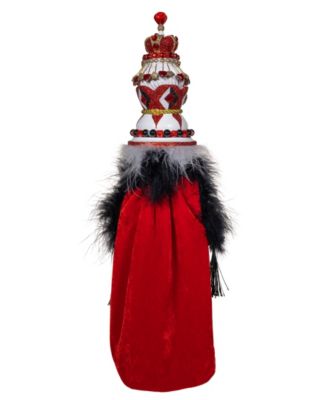 18.8-Inch Hollywood King of Hearts with Cape Nutcracker