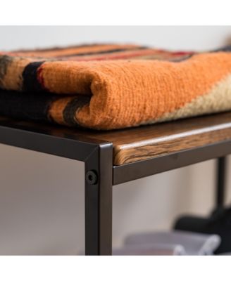 3-Tier Stackable Shoe Racks for Entryway, Black