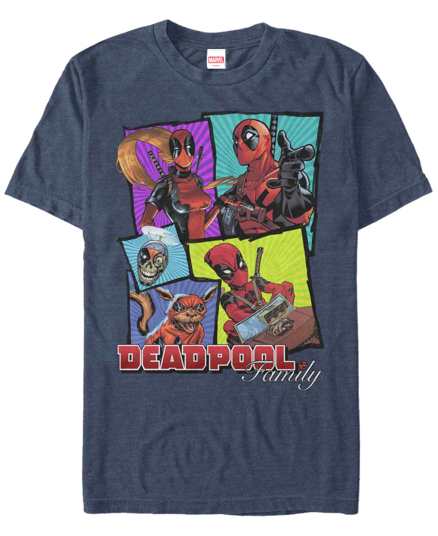 Men's Deadpool Fam Bam Short Sleeve T-Shirt