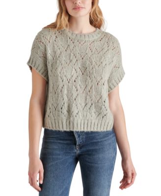 Steve Madden - Women's Wilson Short-Sleeve Sweater