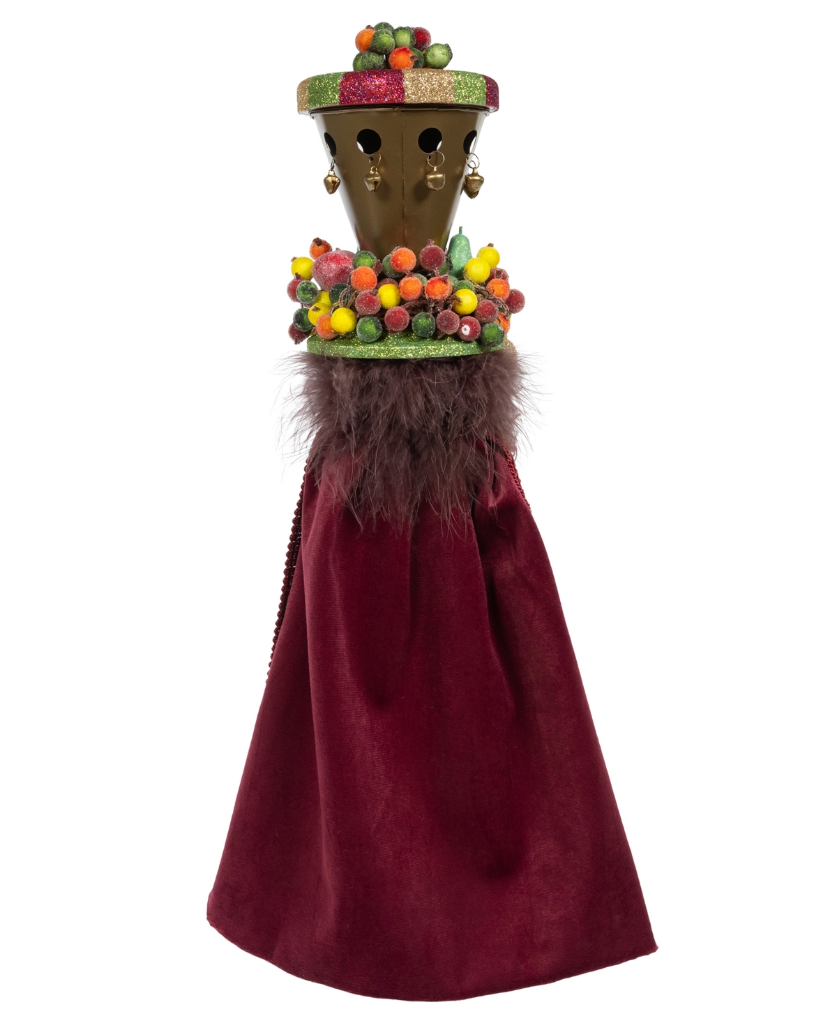 Kurt Adler 18-inch Hollywood Nutcrackers Della Robbia Nutcracker In Red