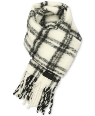 Men's Plaid Yarn-Dyed Scarf