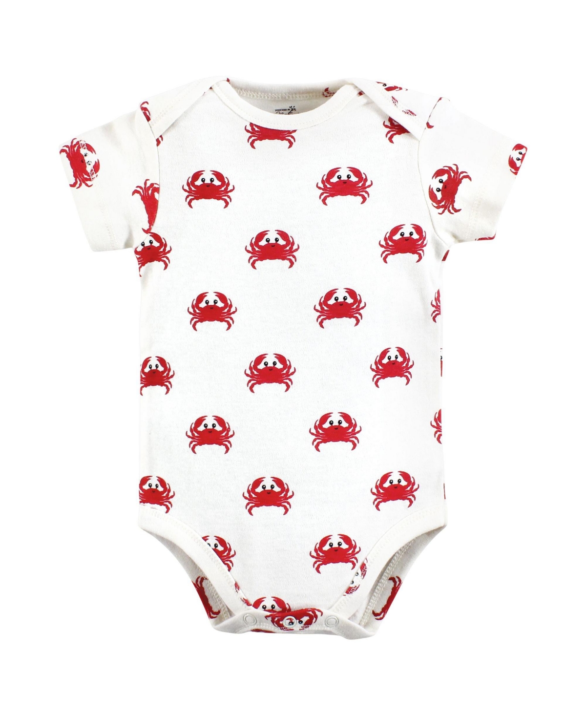 Touched by Nature Baby Boys Organic Cotton Bodysuits, Months - Mystic sea creatures