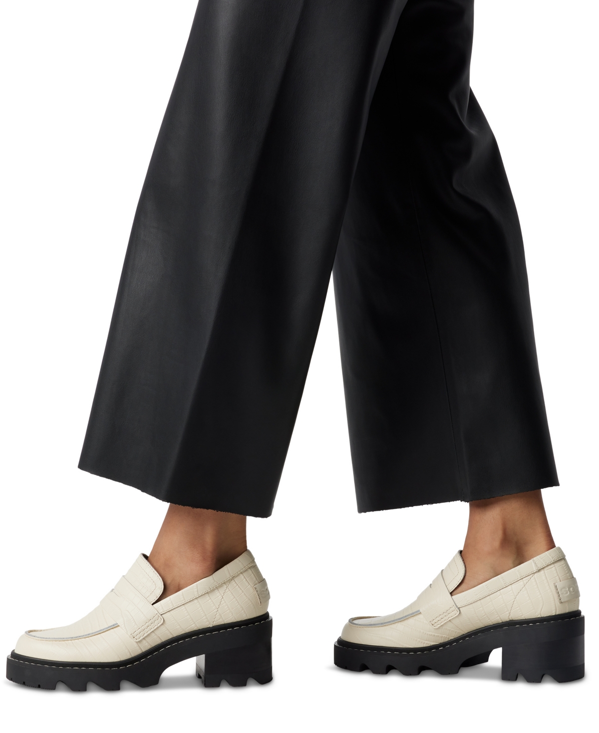 Sorel Women's Joan Now City Loafer Pumps - Black