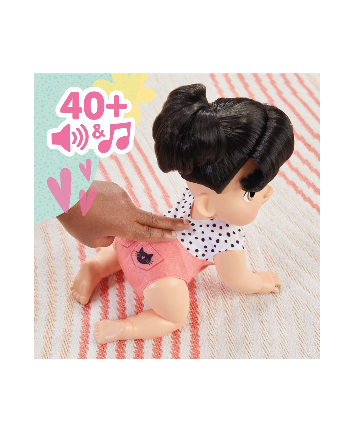BABY ALIVE CRAWL N PLAY BABY DOLL KATIE 